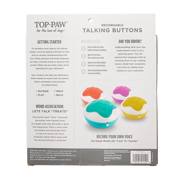 Portable Dog Training Buttons - Picture 2 of 3